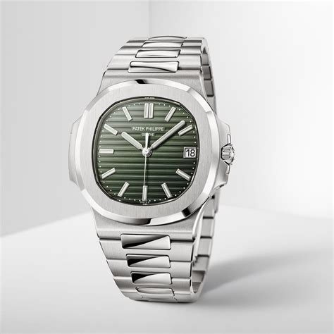 patek philippe nautilus grün|patek philippe nautilus green price.